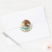 Mexico MX Ronde Sticker (Envelop)