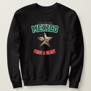 Mexico Nationale Trots Heren Basic Sweatshirt