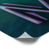 Mexico Night bij Beach Poster (Hoek)