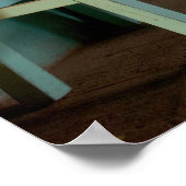 Mexico, Oaxaca, de muur van de Groene Bar van de G Poster (Hoek)