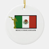 MEXICO OAXACA MISSIE LDS CTR KERAMISCH ORNAMENT (Voorkant)