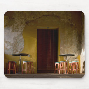 Mexico, Oaxaca, Namiddagzon licht balkon van Muismat