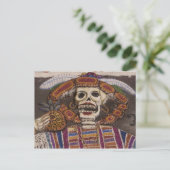 Mexico, Oaxaca. Sand tapestry (tapete de arena) Briefkaart (Staand voorkant)