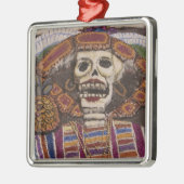 Mexico, Oaxaca. Sand tapestry (tapete de arena) Metalen Ornament (Links)