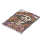 Mexico, Oaxaca. Sand tapestry (tapete de arena) Notitieblok (Linkerzijde)