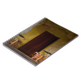 Mexico, Oaxaca, vanmiddag licht de balkon van de z Notitieboek (Linkerzijde)