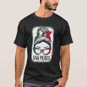 Mexico Onafhankelijkheidsdag Viva Mexico Pride Mex T-shirt (Voorkant)