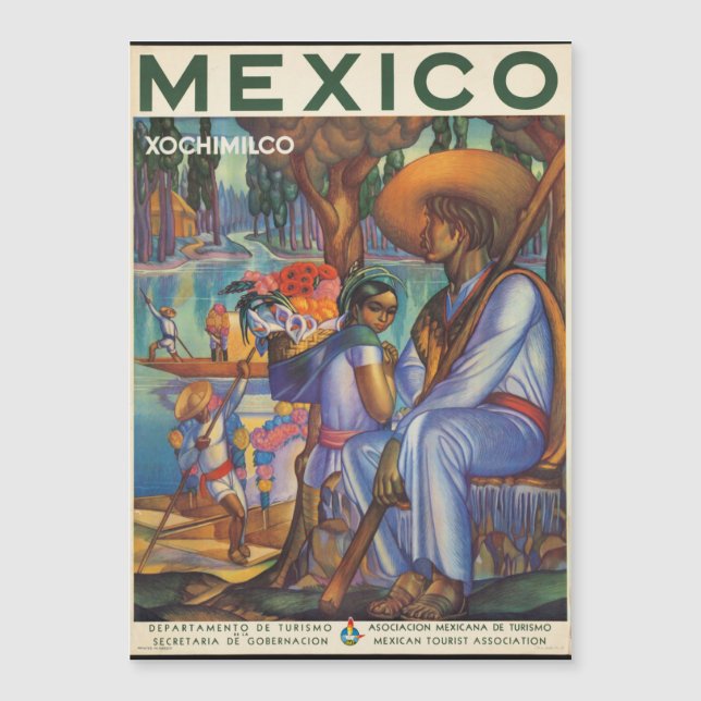 Mexico, oud poster, (Voorkant)