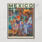 Mexico, oud poster, briefkaart (Voorkant)