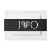 Mexico Paar Bruiloft Uitnodigingen Wikkel (Voorkant Voorbeeld)