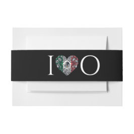 Mexico Paar Bruiloft Uitnodigingen Wikkel