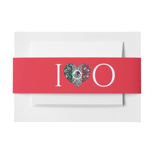 Mexico Paar Bruiloft Uitnodigingen Wikkel (Voorkant Voorbeeld)