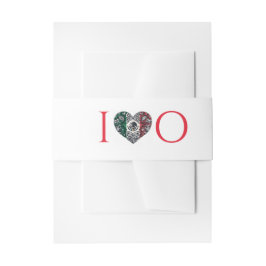 Mexico Paar Bruiloft Uitnodigingen Wikkel