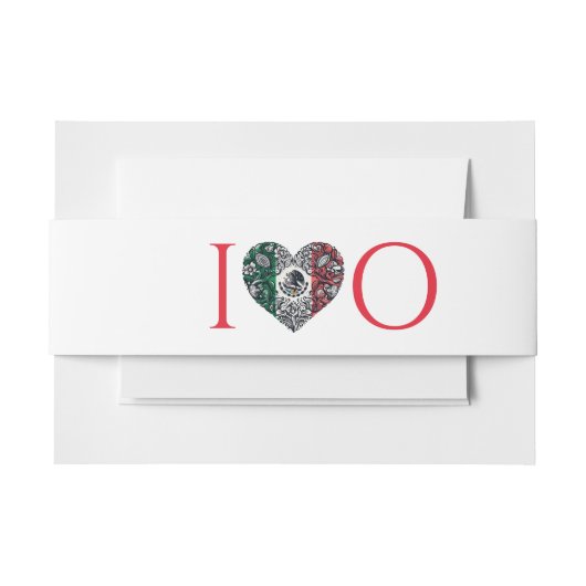 Mexico Paar Bruiloft Uitnodigingen Wikkel (Voorkant Voorbeeld)