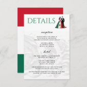 Mexico Paar Informatiekaartje (Voorkant / Achterkant)