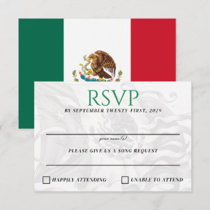 Mexico Paar RSVP Kaartje