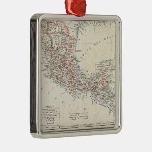 Mexico, Panama, Midden-Amerika Metalen Ornament (Rechts)