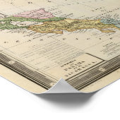 Mexico, Panama, Midden-Amerika Poster (Hoek)