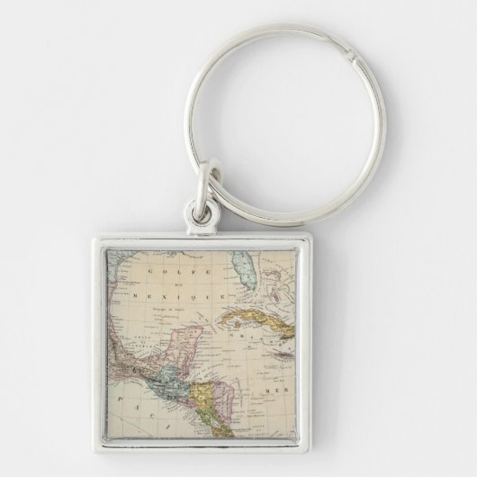 Mexico, Panama, Midden-Amerika Sleutelhanger (Voorkant)