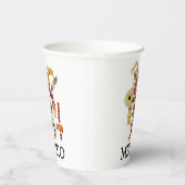 Mexico Paper Cup Papieren Bekers (Rechts)