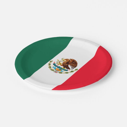 Mexico Papieren Bordje (Gekanteld)
