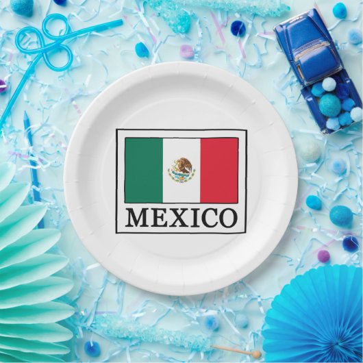 Mexico Papieren Bordje (Feest)