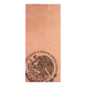 Mexico Paspoort Huwelijksprogramma Reclamekaart (Achterkant)