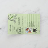 Mexico Paspoort Trouw Uitnodiging (Binnen)