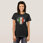 Mexico Patriotic Mexican National Flag T-shirt (Voorkant volledig)