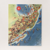 Mexico Pictorial Map van Miguel Gomez Medina Legpuzzel (Verticaal)