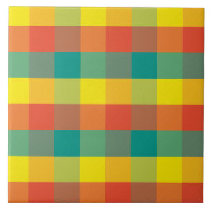 Mexico Plaid Tegeltje