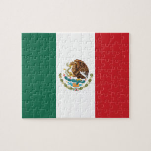 Mexico Plain Flag Legpuzzel