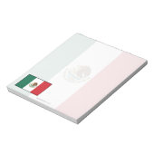 Mexico Plain Flag Notitieblok (Linkerzijde)