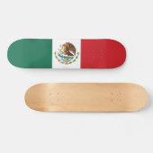 Mexico Plain Flag Persoonlijk Skateboard (Horizontaal)
