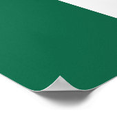 Mexico Plain Flag Poster (Hoek)