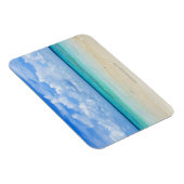 Mexico, Playa Del Carmen, tropisch strand Magneet (Rechterzijde)