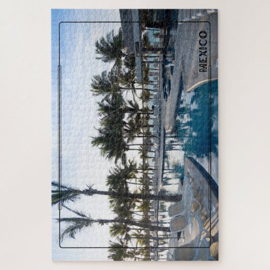 Mexico Pool Resort Legpuzzel (Verticaal)