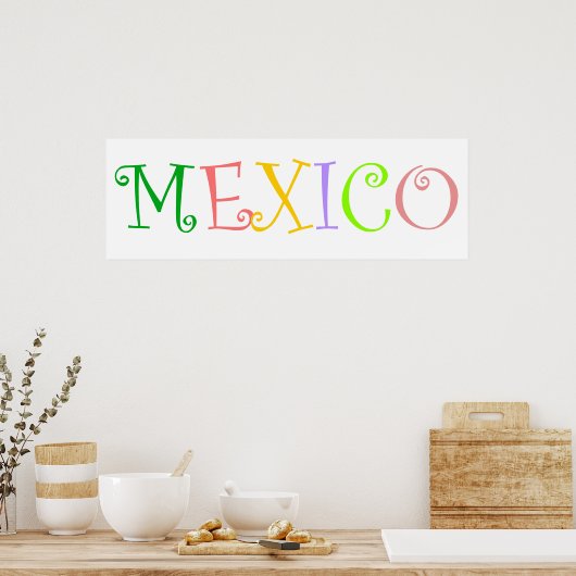 Mexico Poster (Keuken)