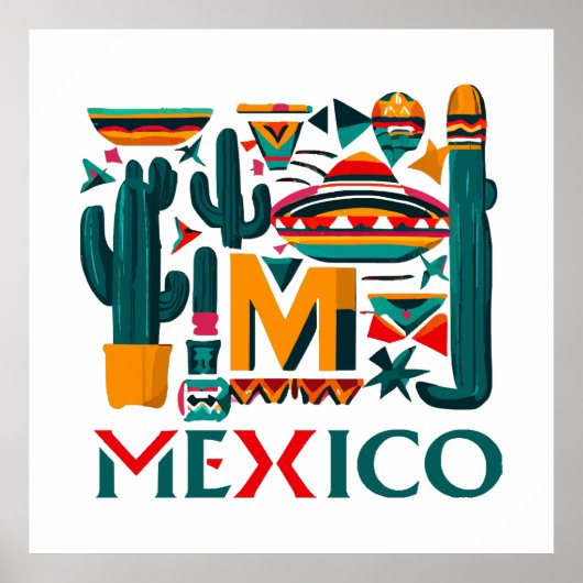 MEXICO POSTER (Voorkant)