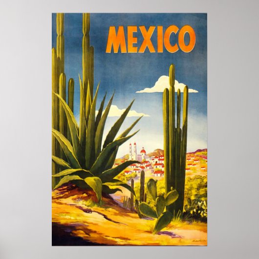 Mexico-Poster Poster (Voorkant)