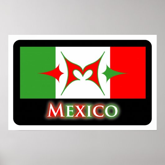 Mexico-Poster Poster (Voorkant)
