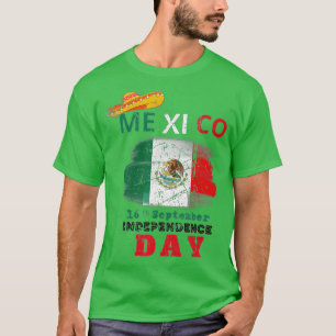Mexico Pride Independence Day 2022 Fiesta Mexicaan T-shirt
