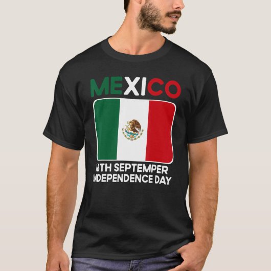 Mexico Pride Independence Day 2022 Mexicaanse Prid T-shirt (Voorkant)