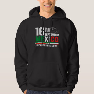 Mexico Pride Independence Day 2022 Mexicaanse vlag Hoodie