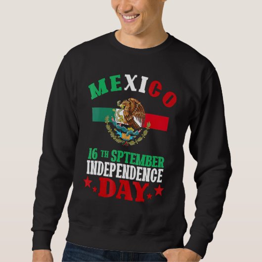 Mexico Pride Independence Day 2022 Mexicaanse vlag Trui (Voorkant)