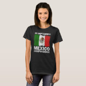 Mexico Pride Independence Day 2022 Mexican Flag 20 T-shirt (Voorkant volledig)