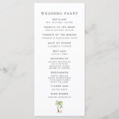 Mexico | Programma voor weddenschappen op bestemmi Programmakaart (Achterkant)