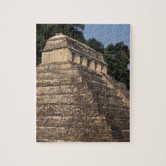 Mexico, provincie Chiapas, Palenque. Tempel van 2 Legpuzzel (Verticaal)