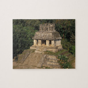 Mexico, provincie Chiapas, Palenque, tempel van Legpuzzel