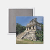 Mexico, provincie Chiapas, Palenque. Tempel van Magneet (Voorkant / Achterkant)